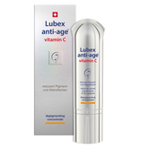 Texture of Lubex anti-age Vitamin C – lightweight serum with vitamin C and hyaluronic acid fragments for renewed complexion